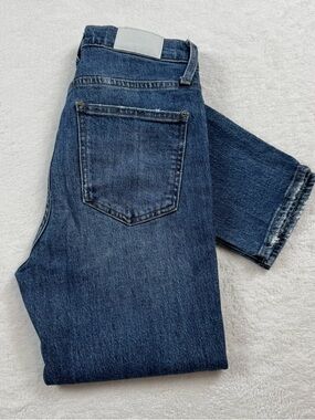 Pistola cara jeans women’s size 26 blue distressed high rise actual size 27X28